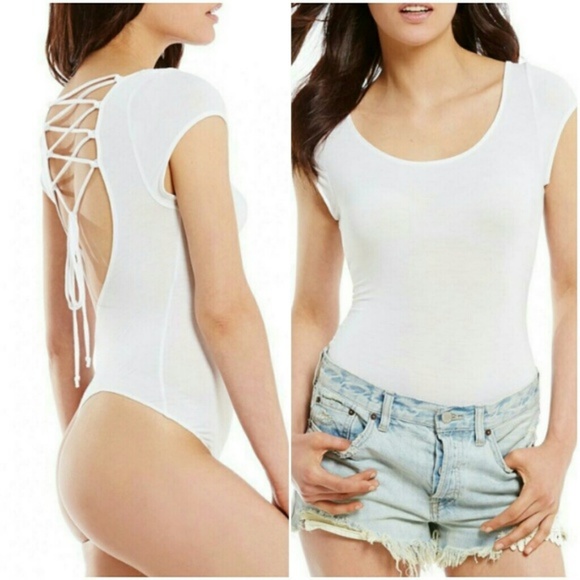 🍒NWT🍒 FREE PEOPLE ESSENTIALS BODYSUIT - Picture 4 of 7